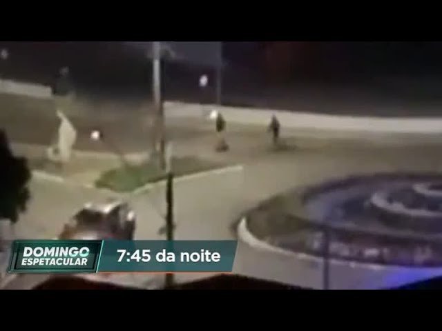 Domingo Espetacular investiga assalto frustrado que espalhou pânico em Guarapuava (PR)