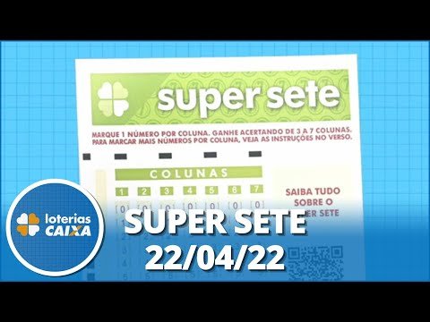 Resultado da Super Sete – Concurso nº 234 – 22/04/2022