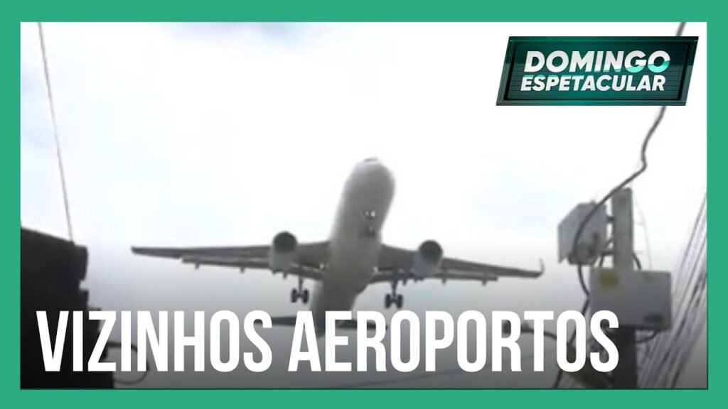 Vizinhos de aeroportos convivem com barulho de aviões e medo de acidentes