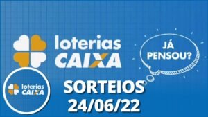 Loterias CAIXA: Super Sete, LotofÃ¡cil e Lotomania 24/06/2022