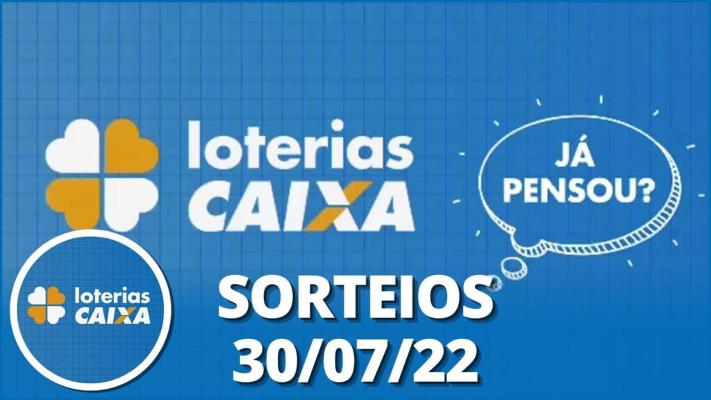 Loterias CAIXA: +Milionária, Mega-Sena, Quina e mais 30/07/2022