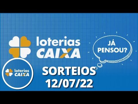 Loterias CAIXA: Quina, Dupla Sena e mais 12/07/2022