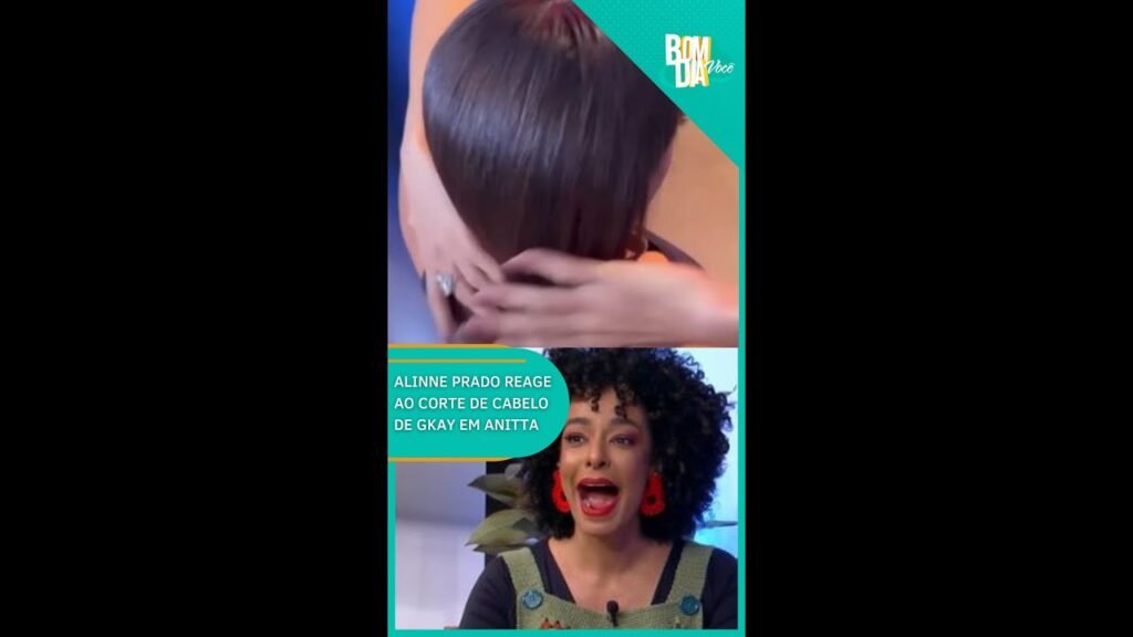 Alinne Prado reage ao corte de cabelo de Anitta feito pela Gkay #shorts