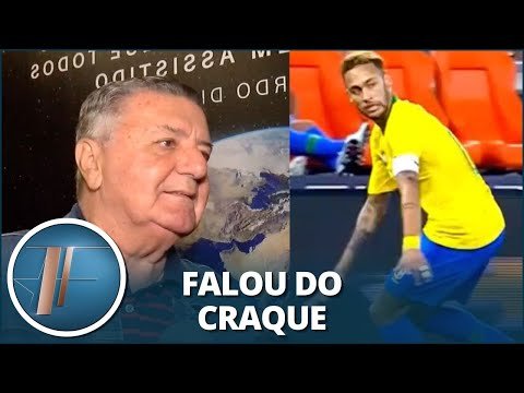 Arnaldo Cezar Coelho dá sua opinião sobre Neymar na seleção: “Time não pode jogar em função dele”