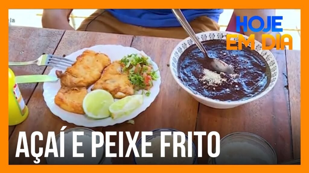 Do Meu Brasil: Conheça o açaí com peixe frito, típico do Pará