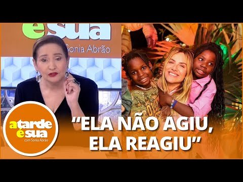 Sonia Abrão defende Gio Ewbank após episódio de racismo contra filhos
