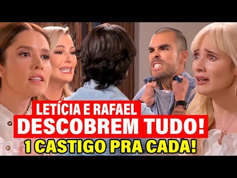 A Desalmada: Letícia descobre que foi Enganada Por Isabela e Rafael castiga a Golpista!