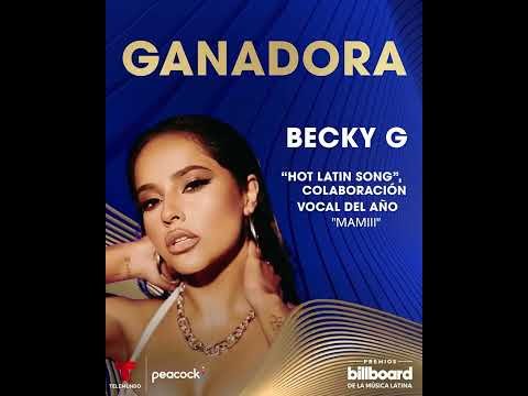 Becky G Ganhadora Billboard 2022