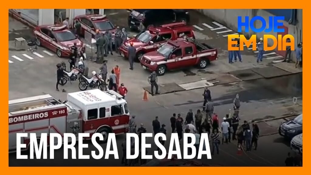 Empresa desaba e deixa funcionários feridos na Grande São Paulo