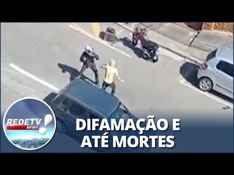 Flagrante de brigas no trânsito se tornam recorrentes no Brasil