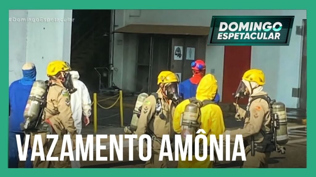 Trabalhador morre após vazamento de amônia em indústria de alimentos em Goiás