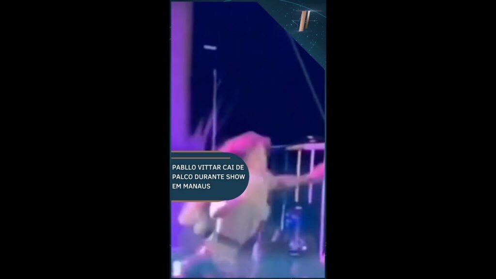 Pabllo Vittar cai de palco durante show em Manaus #shorts