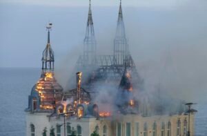 Bombardeio russo destrói ‘Castelo do Harry Potter’ na Ucrânia