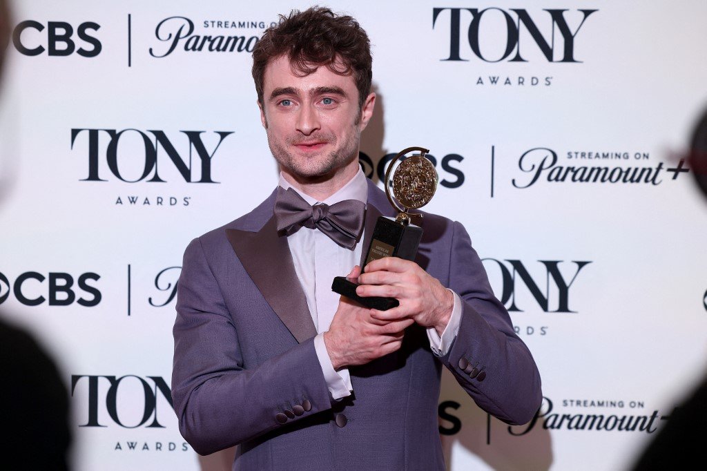 Daniel Radcliffe, protagonista de ‘Harry Potter’, conquista primeiro Tony Awards