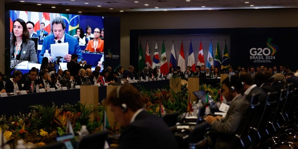 Declaração do G20 sobre tributação global será histórica, diz Haddad