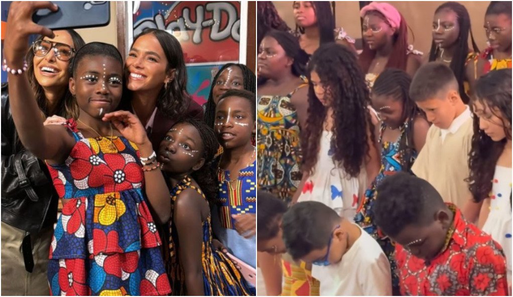 Bruna Marquezine celebra aniversário com festa beneficente para crianças refugiadas