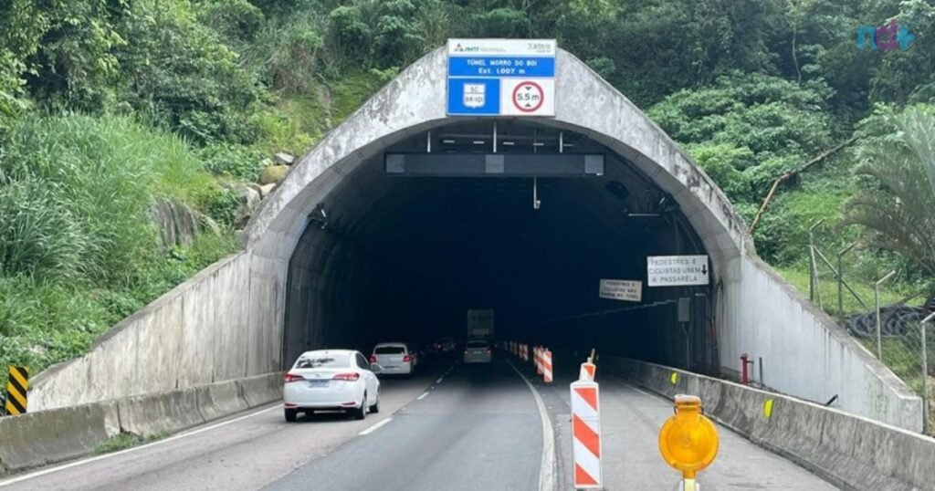 Túnel do Morro do Boi terá trecho bloqueado durante obra