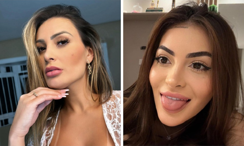 Andressa Urach pede desculpas após terminar com modelo e assumir outro namoro: ‘Esqueci’