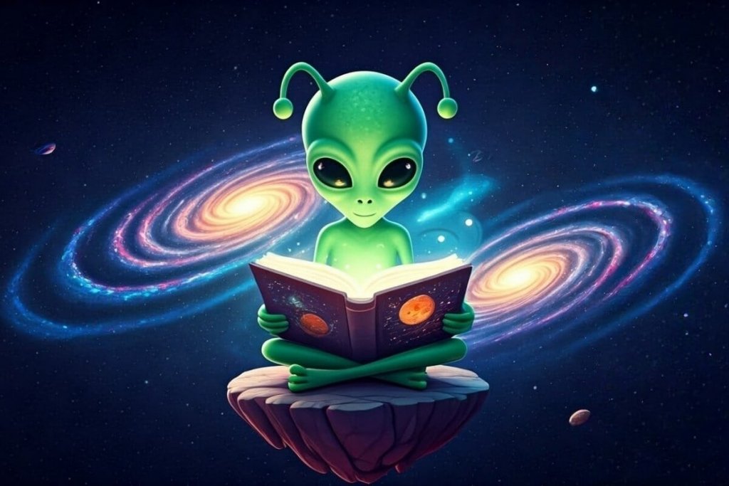 3 livros nacionais sobre alienígenas