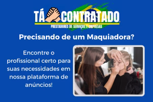 Contrate Maquiadores no Tá Contratado